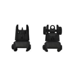 ATI Tactical Flip Up Front & Rear Back Up Sight - Polymer ATI Tactical Flip Up Front & Rear Back Up Sight - Polymer