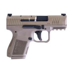 Canik Mete MC9 Handgun 9mm Luger 12 and 15rd Magazines (2) 3.18" Barrel FDE Canik Mete MC9 Handgun 9mm Luger 12 and 15rd Magazines (2) 3.18" Barrel FDE