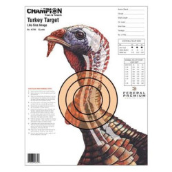 Champion Life-Size Turkey Sight-In Target, 12/Pack Champion Life-Size Turkey Sight-In Target, 12/Pack