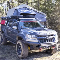 Chevrolet Colorado ZR2 Lensun 35W Hood Flexible Solar Panel Complete Kit Chevrolet Colorado ZR2 Lensun 35W Hood Flexible Solar Panel Complete Kit