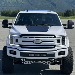 Ford F-150 (2015-2020) Lensun 90W Hood/Bonnet Flexible Solar Panel Complete Kit