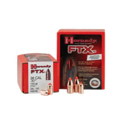Hornady FTX Handgun Bullets .38 cal .357 Mag .357" 140 gr FTX 100/ct Hornady FTX Handgun Bullets .38 cal .357 Mag .357" 140 gr FTX 100/ct