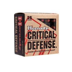 Hornady Critical Defense Handgun Ammo .38 Spl 110 gr FTX 1010 fps 25/ct