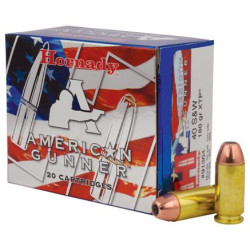 Hornady American Gunner Handgun Ammunition .40 S&W 180 gr XTP 950 fps 20/ct Hornady American Gunner Handgun Ammunition .40 S&W 180 gr XTP 950 fps 20/ct