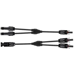 12AWG 1 Pair Solar MC4 Y Parallel Branch Connectors MFF&FMM Pair 12AWG 1 Pair Solar MC4 Y Parallel Branch Connectors MFF&FMM Pair