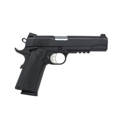 Tisas 10100529 B45R 1911 Duty .45 ACP 5" 8+1 Black W/ Rail Tisas 10100529 B45R 1911 Duty .45 ACP 5" 8+1 Black W/ Rail