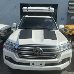 Toyota Land Cruiser LC200(2016-2021) Lensun 100W Hood/Bonnet Solar Panel Complete Kit