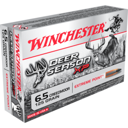 Winchester Deer Season XP Rifle Ammunition 6.5 Creedmoor 125 gr. PT 2850 fps 20/ct Winchester Deer Season XP Rifle Ammunition 6.5 Creedmoor 125 gr. PT 2850 fps 20/ct
